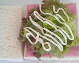 A picture of step 4 of ✿Ham and Cheese Sandwich✿.