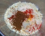 A picture of step 1 of Mughlai Vade.