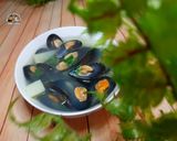 Hình bước làm 6 của món Canh Vẹm 홍합탕