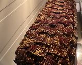 Foto del paso 13 de la receta: Arrollado de dulce de leche, bañado con ganache de chocolate