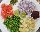 A picture of step 1 of Bhel.