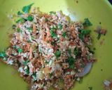 A picture of step 2 of Crispy paneer coins.