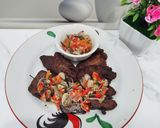 Foto langkah ke 9 dari resep Lidah Goreng Sambal Matah.