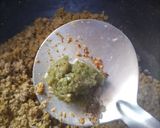 A picture of step 4 of Keema samosey.