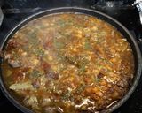 Foto del paso 5 de la receta: Estofado de garbanzos con costilla y caldo de col y nabo