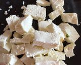 A picture of step 2 of Paneer thecha.