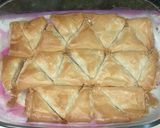 A picture of step 6 of Goulash (Baklava).