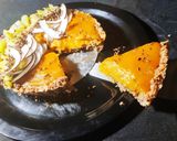 A picture of step 9 of Vegan Pumpkin pie.