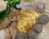 Hình bước làm 4 của món Mì Cật Bò Viên