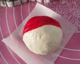 Foto langkah ke 4 dari resep Bakpao Merah Putih Isi Keju.