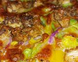 A picture of step 6 of Hawaaain pizza.