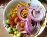 A picture of step 3 of Abacha(African salad).