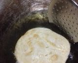 A picture of step 5 of Chhole bhature.