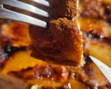 Foto del paso 5 de la receta: Tortilla dulce de manzana, sin azúcar agregado ni edulcorante 🍎 con avena, canela, vainilla y nuez
