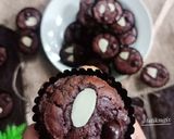 Foto langkah ke 8 dari resep Brownies Mini Shiny Crust.