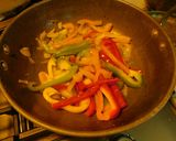 A picture of step 2 of Peperonata.