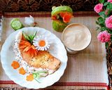 Hình bước làm 3 của món Cà phê bọt biển Dalgona