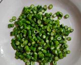 Foto langkah ke 3 dari resep Pencok Kacang Panjang.