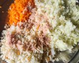 A picture of step 1 of Veg Manchurian.