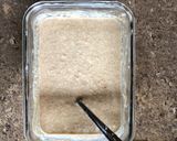 A picture of step 1 of Cinnamon pancakes on coconut whey.