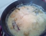 A picture of step 15 of Kadhi Gole-maharashtrian style kadhi gatta.