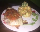 Foto del paso 9 de la receta: Milanesa a la napolitana con papas salteadas