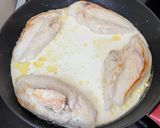 Φωτογραφία βήματος 3 της συνταγής Λιγκουίνι με κοτόπουλο escalope a la crème 🇫🇷