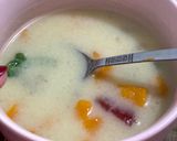 Foto langkah ke 4 dari resep Kolak Pacar Cina dari tepung tapioka atau sagu.
