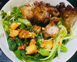 Hình bước làm 3 của món Bún thịt nướng