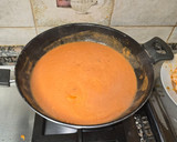 Foto del paso 4 de la receta: Pasta cremosa con langostinos