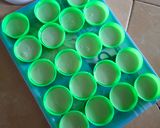 Foto langkah ke 3 dari resep Talam Pandan Gula Kelapa Fiber Creme.