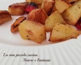 Foto del passaggio 3 della ricetta Cubetti di patate al forno con peperoni