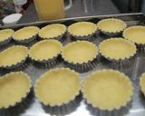 Hình bước làm 3 của món Egg tart (bánh trứng HK)
