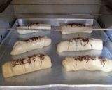 Foto langkah ke 4 dari resep Roti Manis Pisang Coklat.