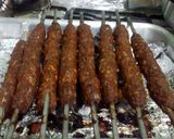 A picture of step 6 of Grilled Kofta on Charcoal.