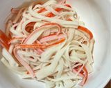 Foto langkah ke 3 dari resep Nasi Mentai Crabstik.