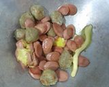 Foto langkah ke 3 dari resep Pentol Hati Sosis Mentega.