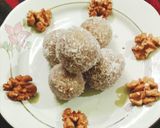 A picture of step 4 of Walnut and Dry Fruit Ladoo.