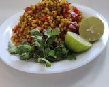 A picture of step 4 of Jowar Upma.