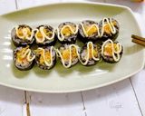 Hình bước làm 3 của món Cơm lứt cuộn