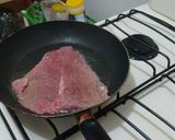 A picture of step 3 of Garlic Onion Steak.
