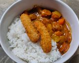 Foto langkah ke 7 dari resep Curry Rice Ekonomis.