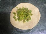 Matar (green peas) poori