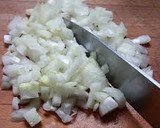 Foto del paso 2 de la receta: Revuelto de champiñones, jamón y huevo