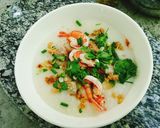 รูปขั้นตอนการทำที่ 2 ของ ข้าวต้มโจ๊ก น้ำมันหมูกุ้งหมูสับ