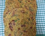 A picture of step 3 of Palak (Spinach)Thepla.