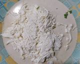A picture of step 2 of Vermicelli Nest with Paneer eggs.