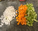 A picture of step 5 of Chicken Pot Pie.