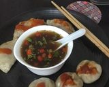 A picture of step 8 of Chilli Chicken Momos/ Dimsums.