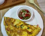 Foto langkah ke 4 dari resep Telur Dadar Pratunam.